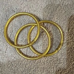 3 Buddha Bangles. Great Condition